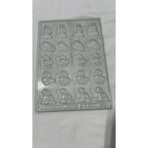 Cornucopia Chocolate Candy  Vintage Mold Plastic Jumbo Easter Mold